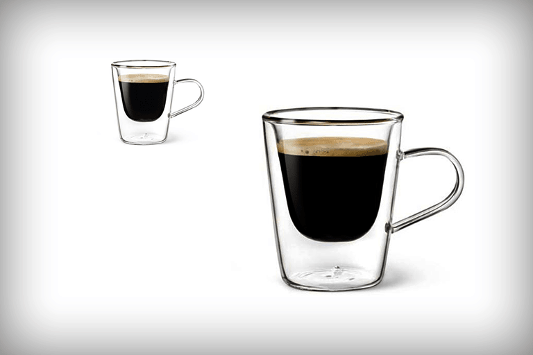 Dubbelwandige Espresso Glazen