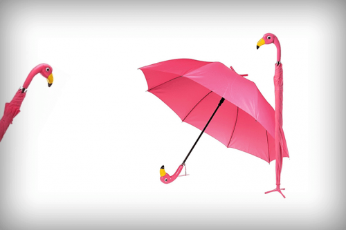flamingo paraplu