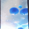 lavalamp blauw