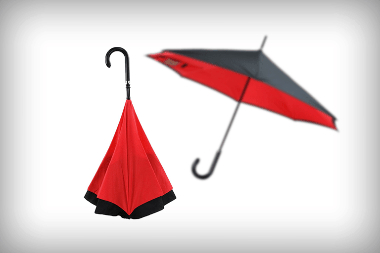 Assert verzekering Zwakheid Omgekeerde Paraplu | ☂️ Altijd Droog, Handig & Geen Kapotte Plu Meer