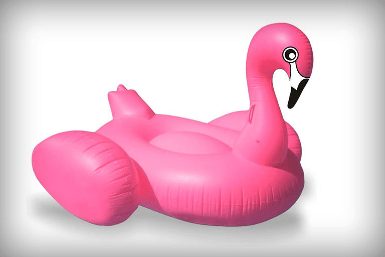 of Je zal beter worden tyfoon Opblaas Flamingo | Grote Opblaasbare Flamingo | Grappige Cadeaus