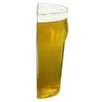 Half Beer Glass