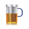 Theeglas met filter