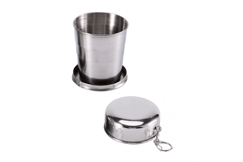 foldable stainless steel cup