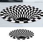 3D optische illusie tapijt