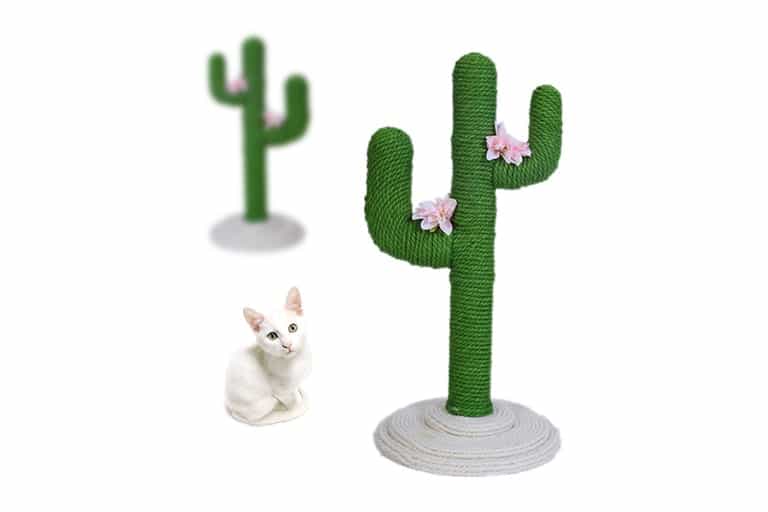 Snelkoppelingen ~ kant fout Cactus Krabpaal | 🎁 Decoratief Cadeau voor de Kattenliefhebber 🌵😹