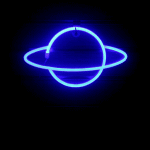 Planet Neon Lamp