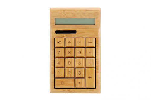 houten rekenmachine