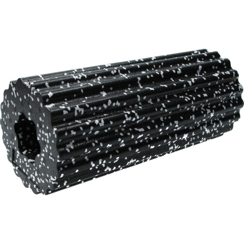 Banzaa Foam Roller - Pilatesrol - Fascia - Yoga - Grid roller Zwart Wit