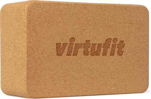 VirtuFit Premium Kurk Yoga Blok - 100% Ecologisch