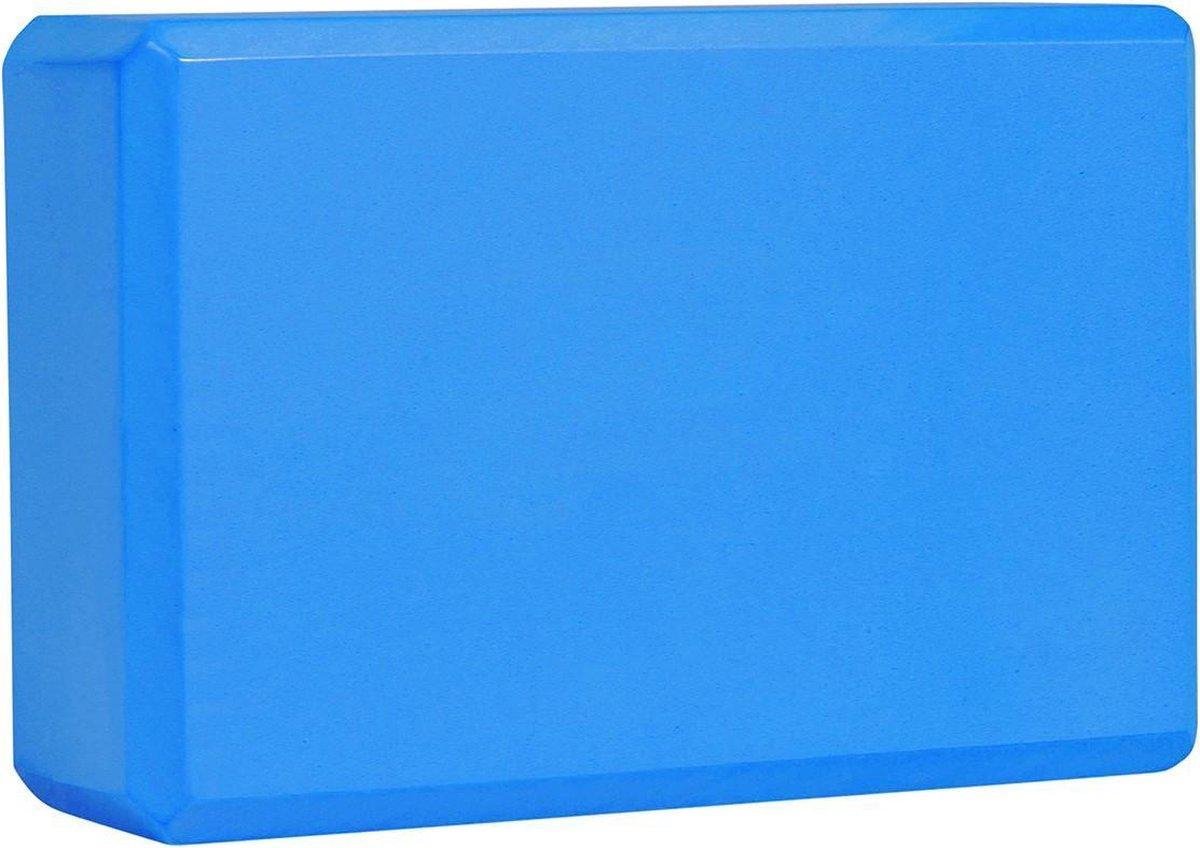 Yoga Blok - Blauw - Foam - 23 x 14.5 x 7.5 cm - Rechthoek