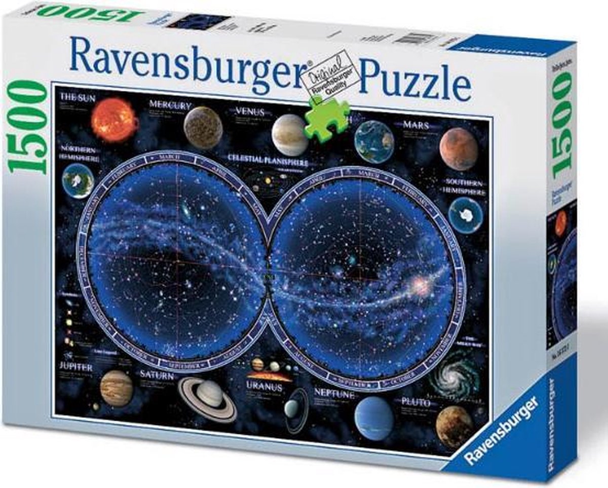 Ravensburger puzzel Astronomie – Legpuzzel – 1500 stukjes