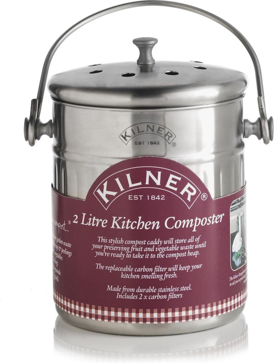 Kilner - Compostbakje aanrecht - 2L