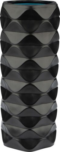 Avento Massage Roller - Foam - Wave - Zwart/Blauw